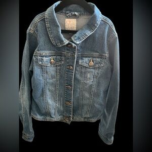 Children’s Place Light Wash Denim‎ Jacket Size Large 10/12